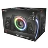 Kompiuterio kolonėlės Speaker Set Trust GXT 629 Tytan 2.1 RGB 22944 (2.1, juodos spalvos)