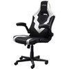 Žaidimų kėdė Trust GXT703W RIYE, Balta/juoda