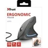 *Kompiuterio pelė Trust USB Verto, ergonomiška, juodos spalvos