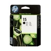 Hewlett Packard (HP) HP 15 Juodas rašalo kasetė, 495 puslapiai, skirta HP DeskJet 810, 840, 843c, Photosmart Color 750, 950, Officejet V40