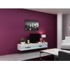 Cama TV staliukas VIGO NEW 30/180/40 (spalva: balta/blizgi balta)