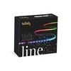Twinkly Line išmanioji LED juostelė su RGB LED, 1,5 metro, juodas laidas, daugiaspalvė