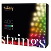 Kalėdinė išmanioji lempučių girlianda Twinkly Strings 400L 5mm RGBW