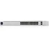 Ubiquiti UniFi 24-Port PoE Managed L2/L3 Gigabit Ethernet (10/100/1000) Power over Ethernet (PoE) 1U Sidabrinis