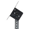 ART RAMP P-107B ART Laikiklis P-107B, 47-76cm iki projektoriaus juodas 15KG Tvirtinimas prie lubinio laikiklio