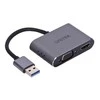 UNITEK V1304A adapteris USB-A- HDMI VGA FULL HD