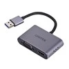 UNITEK V1304A adapteris USB-A- HDMI VGA FULL HD