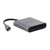 UNITEK ADAPTERIS USB-C – 2X HDMI 4K MST (M/F)