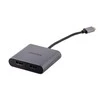 UNITEK ADAPTERIS USB-C – 2X HDMI 4K MST (M/F)