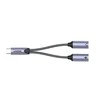 UNITEK ADAPTERIS USB-C - 2X USB-C, 18W, AU