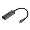 UNITEK V1415C ADAPTERIS USB-C – DisplayPort 1.4 8K 60Hz 15cm ALU
