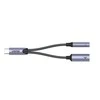 UNITEK ADAPTERIS USB-C - MINIJACK 3.5MM, USB-C 60W