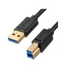 UNITEK C14095BK-2M USB kabelis USB 2.0 SPAUSDINtuvas M/M 2M USB 3.0 5Gbps