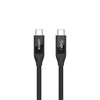 UNITEK C14100BK-0,8M kabelis USB-C 4.0 PD 100W 40Gbps 8K 0,8m