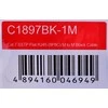 UNITEK C1897BK-1M eterneto kabelis FLAT CAT 7 UTP Ethernet 1m