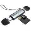 Unitek Skaitytuvas kart SD/Micro SD USB-A 5Gbps/USB-C