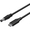 Unitek Kabelis nešiojamojo kompiuterio maitinimo šaltinis 65W USB-C - DC5.5mm