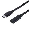 UNITEK C14086BK-1,5 m pratęsimo kabelis USB-C 4K 60HZ PD 20V/5A 1,5m