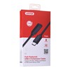 UNITEK C14086BK-1,5 m pratęsimo kabelis USB-C 4K 60HZ PD 20V/5A 1,5m