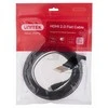 UNITEK 2.0 4K60HZ FLAT 5M C11063BK-5M - Kabelis - Digital/Ekranas/Video HDMI cable 5 m HDMI Type A (Standard) Juodas