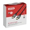 UNITEK C140w kabelis HDMI 2.1 8K 4K120Hz UHD 5m