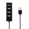 UNITEK Y-2140 juodas Unitek Hub 4x USB 2.0. mini, juodas, Y-2140