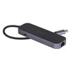 UNITEK D1084A šakotuvas USB-C 3x USB-A 3.1 HDMI 4K PD 100W