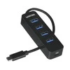 UNITEK HUB USB-C 4XUSB-A 3.1, ACTIVE, 10 W, H1117B
