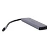 UNITEK H1118A HUB USB-C 7in1 PD 100W HDMI 4K ALU