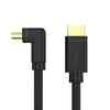 Unitek HDMI 3,0 m kampinis 270