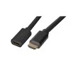 UNITEK Y-C166K ilginimo kabelis HDMI v.2.0 M/F3m