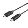 Unitek USB-C - microUSB 1.0m juoda