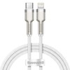 Baseus Cafule USB-C į Lightning kabelis PD 20W 1m - Baltas