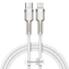 Baseus Cafule USB-C į Lightning kabelis PD 20W 1m - Baltas