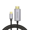 Savio CL-170 Kabelis USB-C do HDMI v2.0b, 1m, miedź