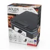 Adler | Vaflinė | AD 3049 | 1200 W | Number of pastry 4 | Belgium | Juodas