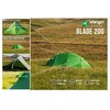 Turistinė palapinė Vango Palapinė Blade 200 Pamir Žalias