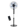 N'OVEEN F455 16"/40 cm stovimas ventiliatorius su pulteliu, Juodas