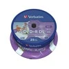 VERBATIM 25x DVD+R DL 8,5GB 8x Spindel platus spausdinimo paviršius