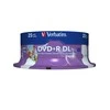 VERBATIM 25x DVD+R DL 8,5GB 8x Spindel platus spausdinimo paviršius