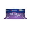 Verbatim DVD+R Double Layer 8x Matt Sidabrinis 25pk Spindle 8,5 GB DVD+R DL 25 vnt