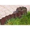 Verto Obrzeże Vejos apvadas 15 cm x 9 m, rudas
