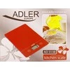 Adler | Virtuvinės svarstyklės | Adler AD 3138 | Maksimalus svoris (talpa) 5kg | Graduacija 1 g | Ekrano tipo LCD | Juodas
