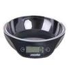 Adler Mesko | Virtuvinės svarstyklės with a bowl | MS 3164 | Maximum weight (capacity) 5kg | Graduation 1 g | Ekranas type LCD | Juodas