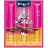 Kačių Skanėstai - Vitakraft CatStick Mini su Paukštiena ir Kepenėlėmis, 3 Vnt.