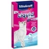 Vitakraft Chovex Sro VITAKRAFT Liquid Snack 6x15 g, kačių pašaro papildas - skanėstai su lašiša ir Omega 3