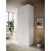Cama Meble Spinta - PAFOS 2D 90x55.5x45 Balta Matinė