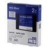WD Mėlyna SA510 SSD 2TB SATA III 6Gb/s korpusas 2.5" 7mm vidinė po vieną pakuotę, maitinamas „SANDISK“