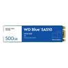 WD Mėlyna SA510 SSD 500GB M.2 2280 SATA III 6Gb/s vidinis, vienos pakuotės, maitinamas „SANDISK“