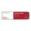 WD Raudona SSD SN700 NVMe 500GB M.2 2280 PCIe Gen3 8Gb/s vidinis diskas NAS įrenginiams, maitinamas „SANDISK“